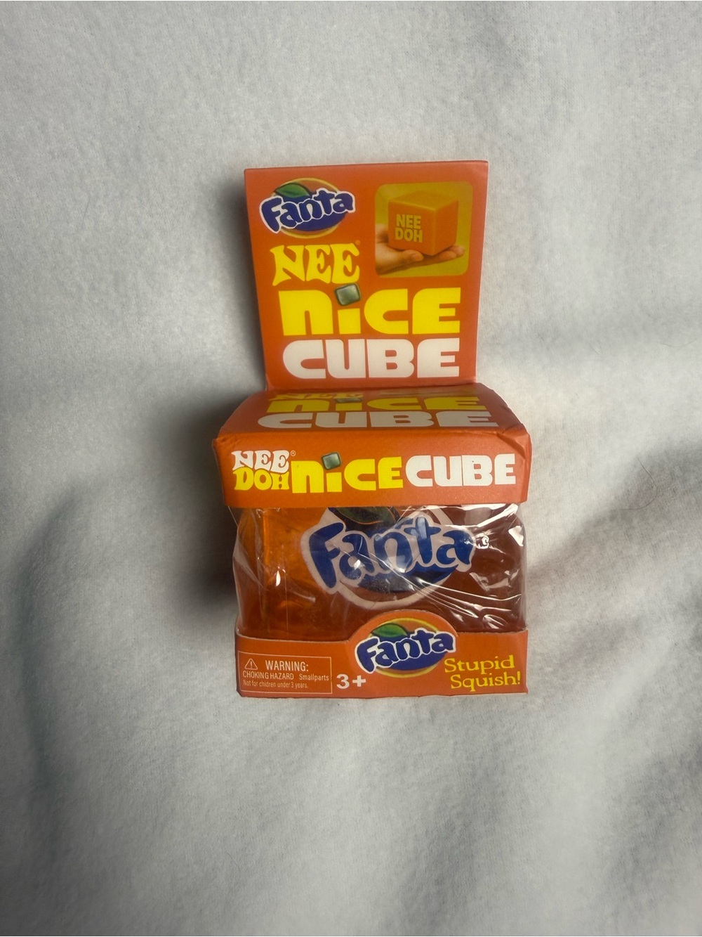 Fanta NeeDoh Nice Cube Squishy Fidget Toy
